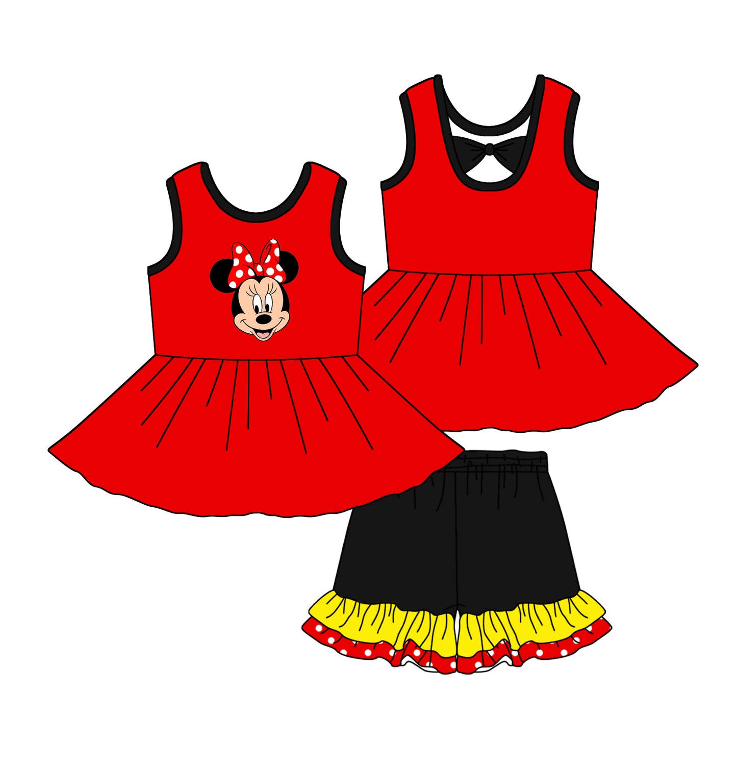 GSSO2061 Disney mouse girl summer outfit 202501 preorder