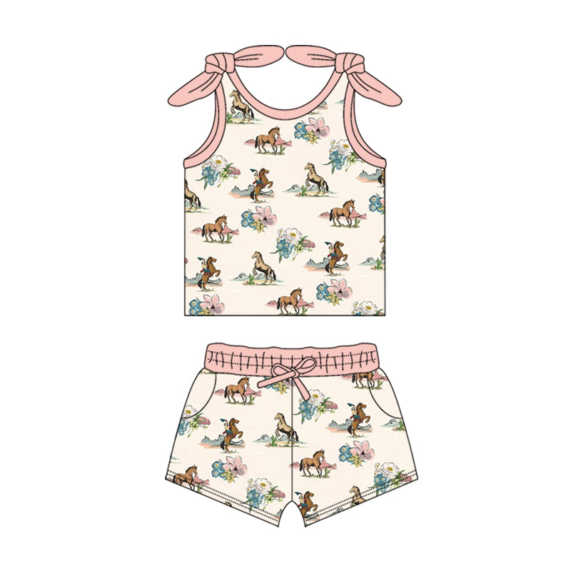 GSSO2084 horse western girl summer outfit 202502 preorder