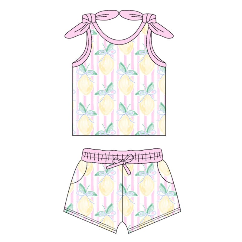 GSSO2098 flowers girl summer outfit 202502 preorder