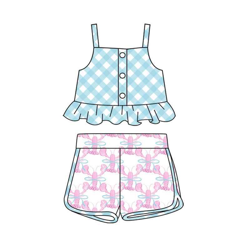 GSSO2119 bow western girl summer outfit 202501 preorder