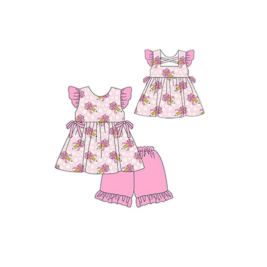 GSSO2171  apples back to school pencil girl summer outfit 202502 preorder
