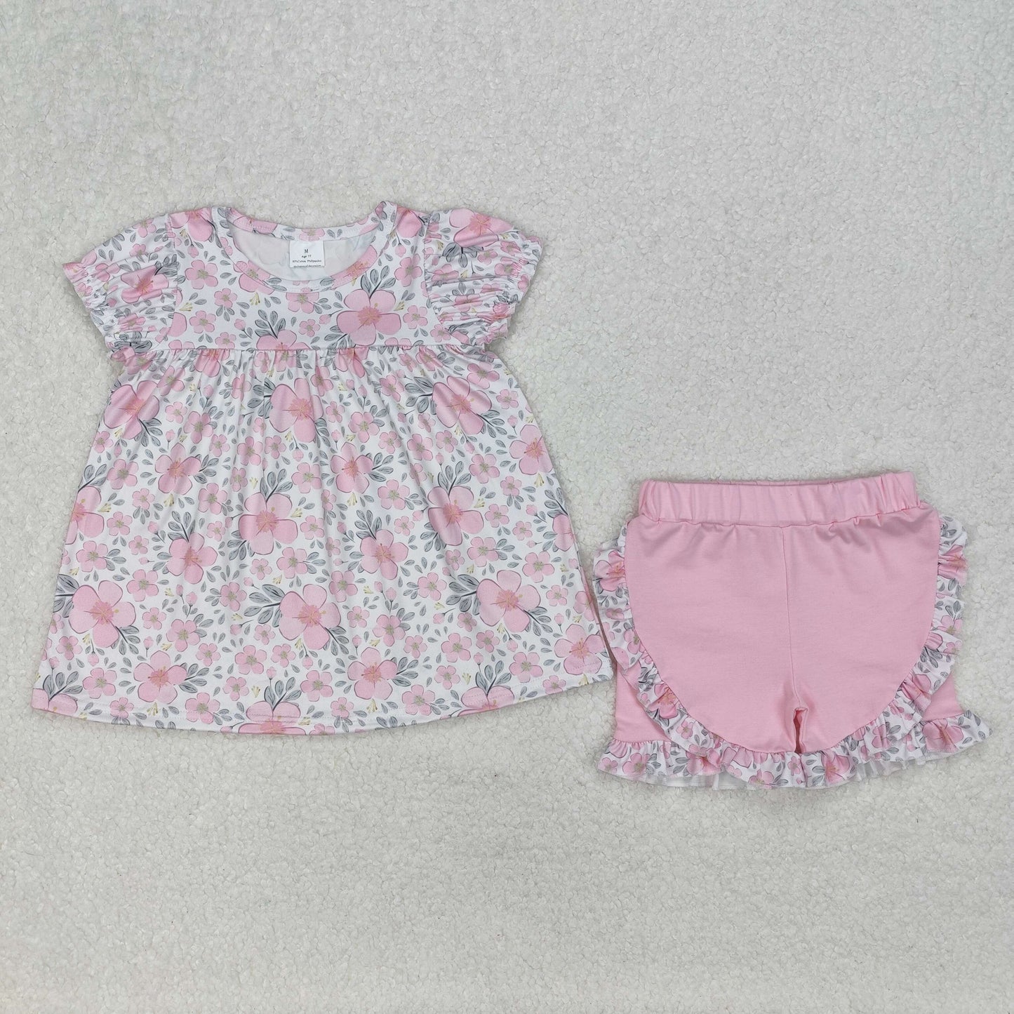 GSSO2194 girl flowers western girl summer outfit 202503 RTS