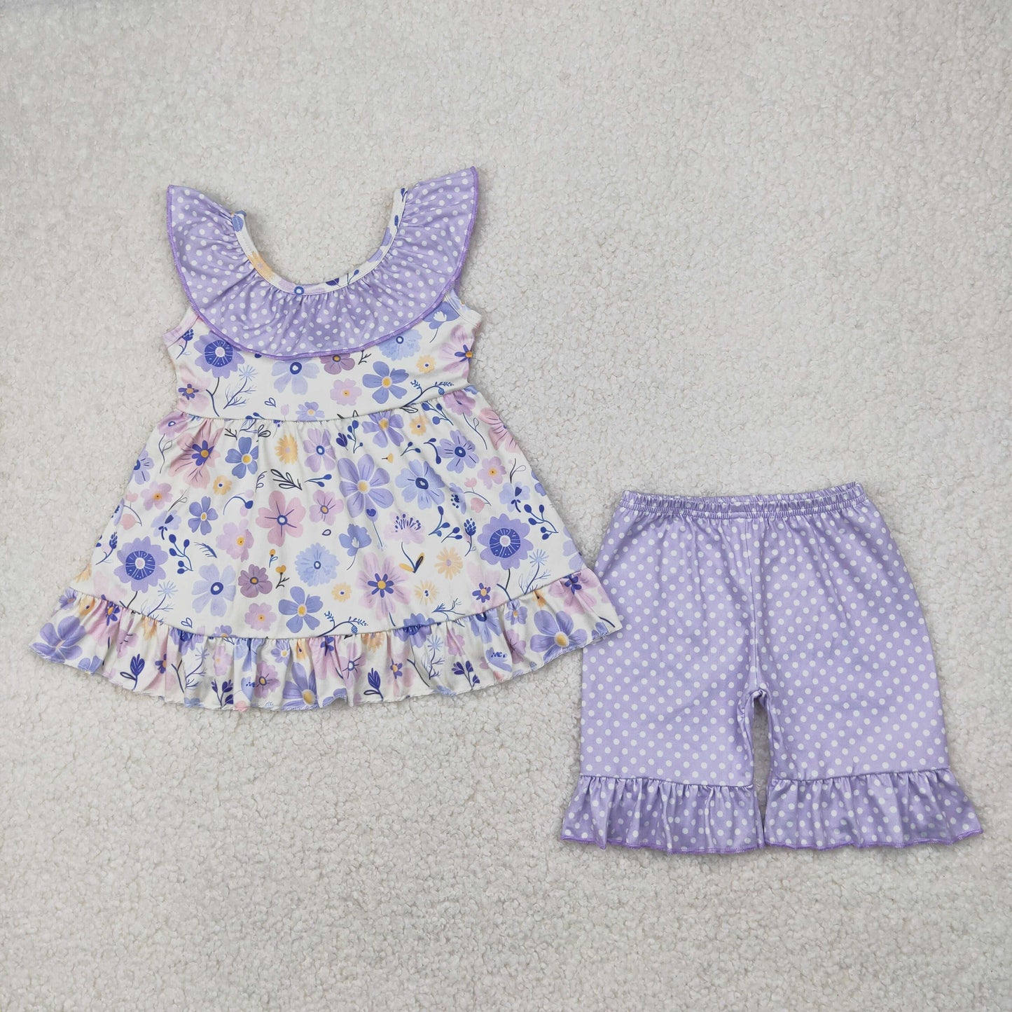 GSSO2306 flower girl summer outfit 202504 RTS