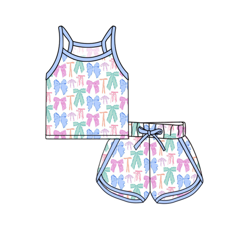 GSSO2338 preorder bow western short girl summer outfit 202502