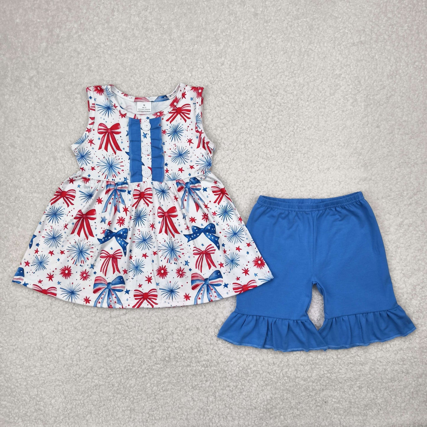 GSSO2346 preorder 4th July western girl summer outfit 202504 RTS