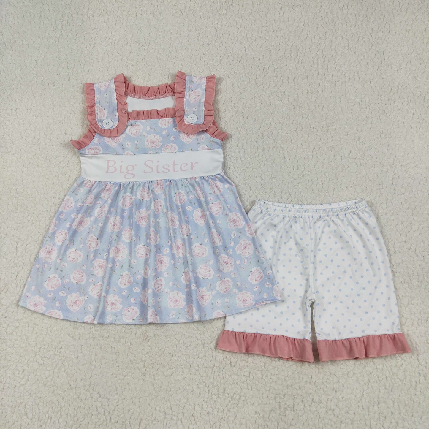 GSSO2350 big sister western  girl summer outfit 202506 RTS