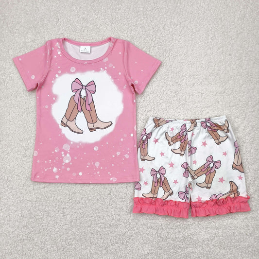 GSSO2354  BOOTS girl summer  outfit 202504 RTS