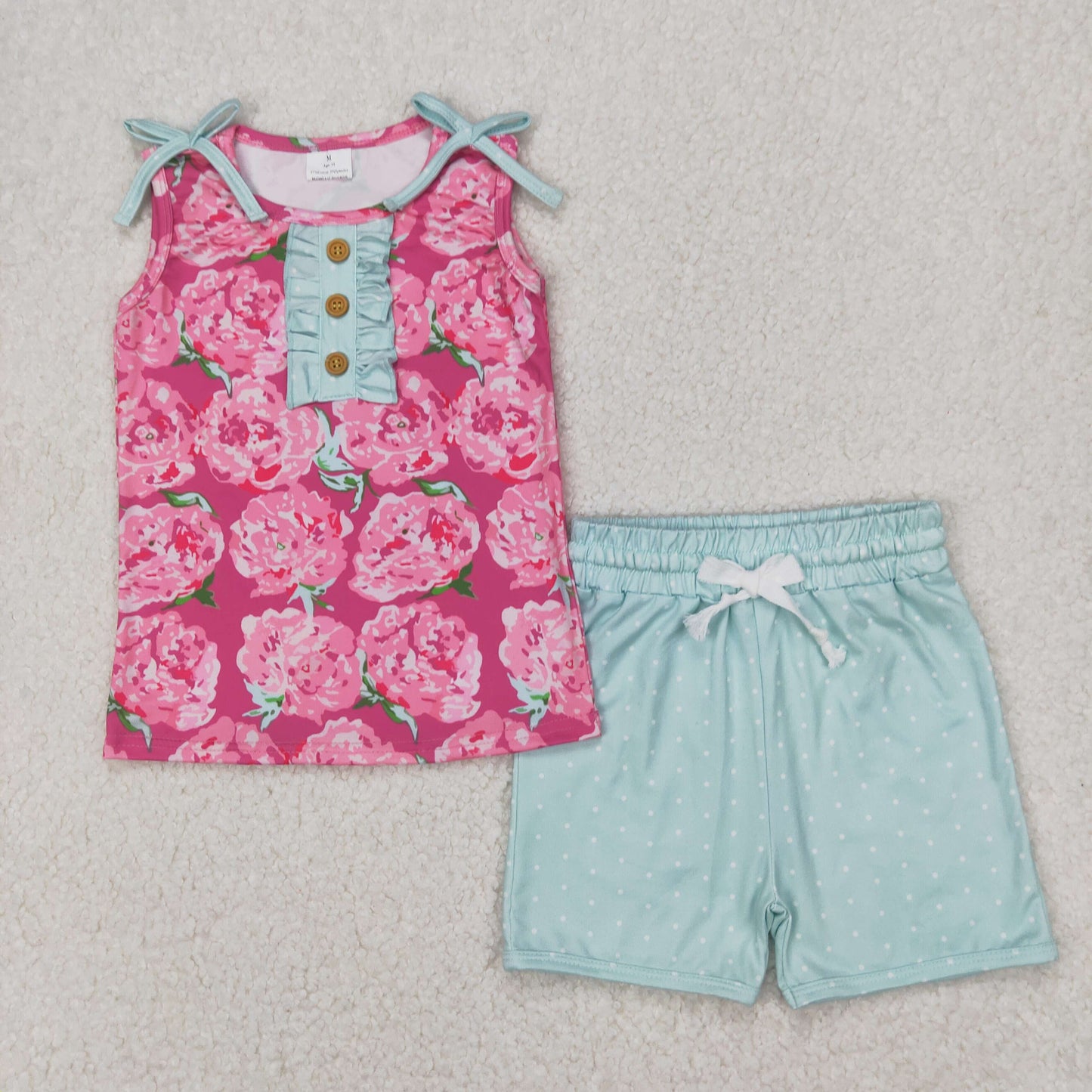 GSSO2356 flowers western  girl summer outfit 202503 rts