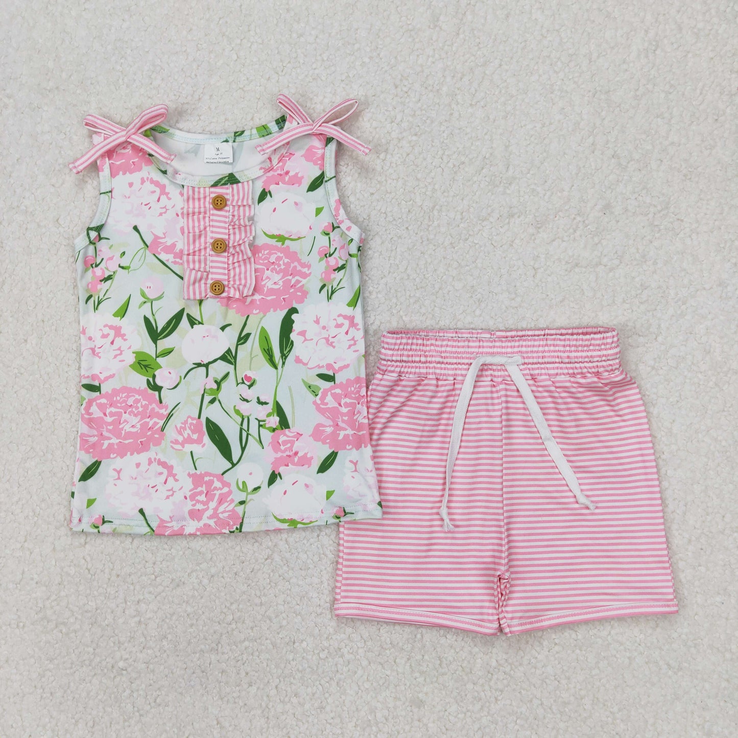 GSSO2357  flowers western  girl summer outfit 202503 RTS