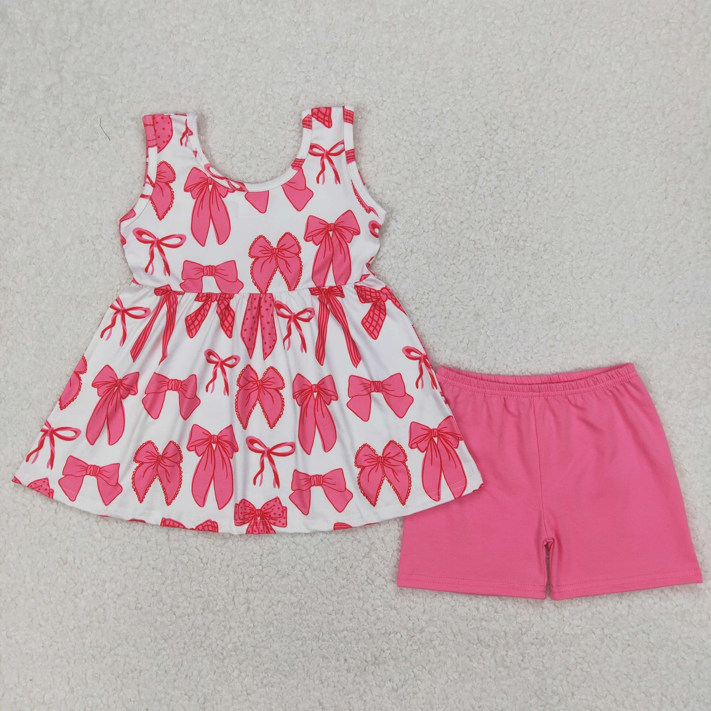 GSSO2450 bow western girl summer outfit 202504 RTS