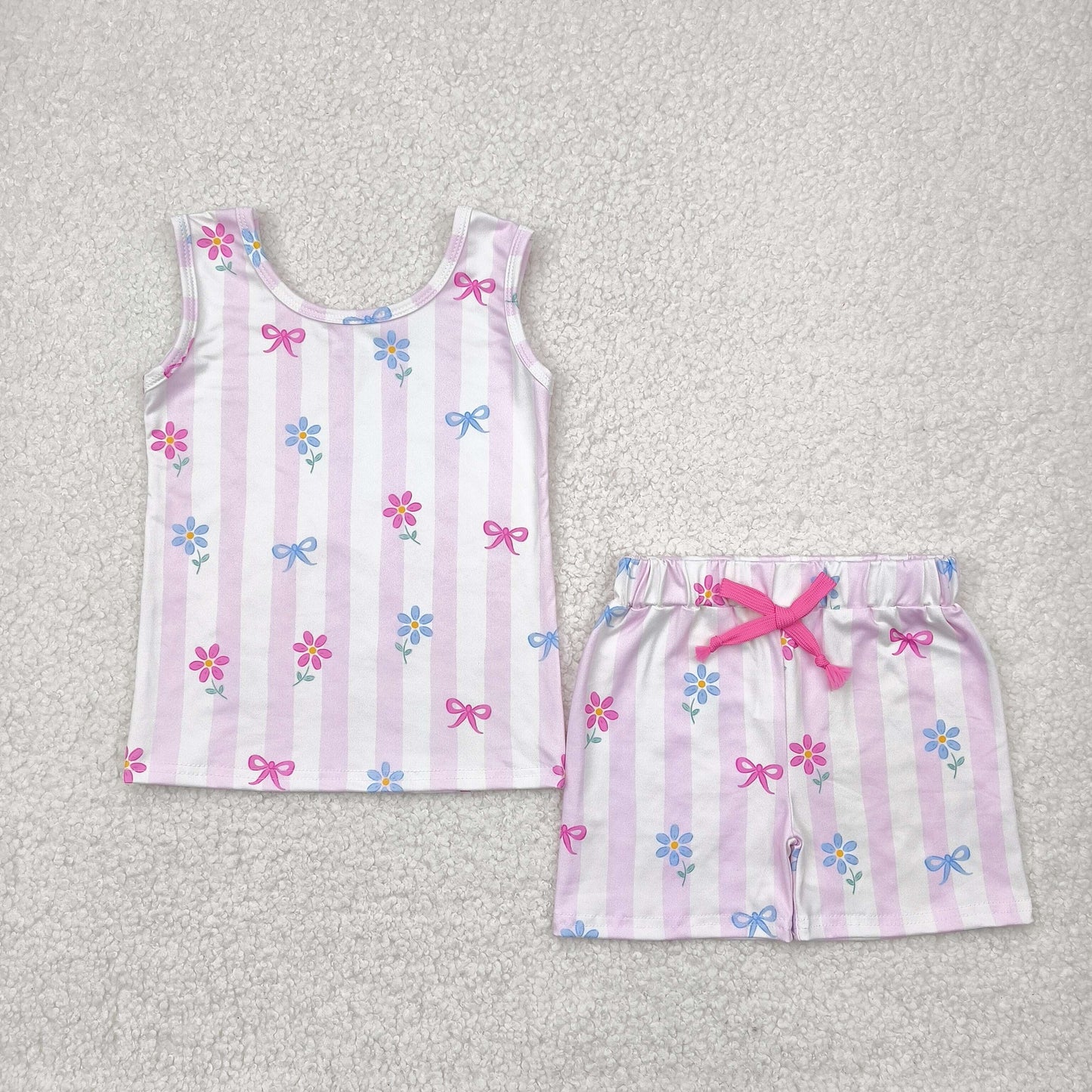 GSSO2476 bow girl summer outfit 202504 RTS