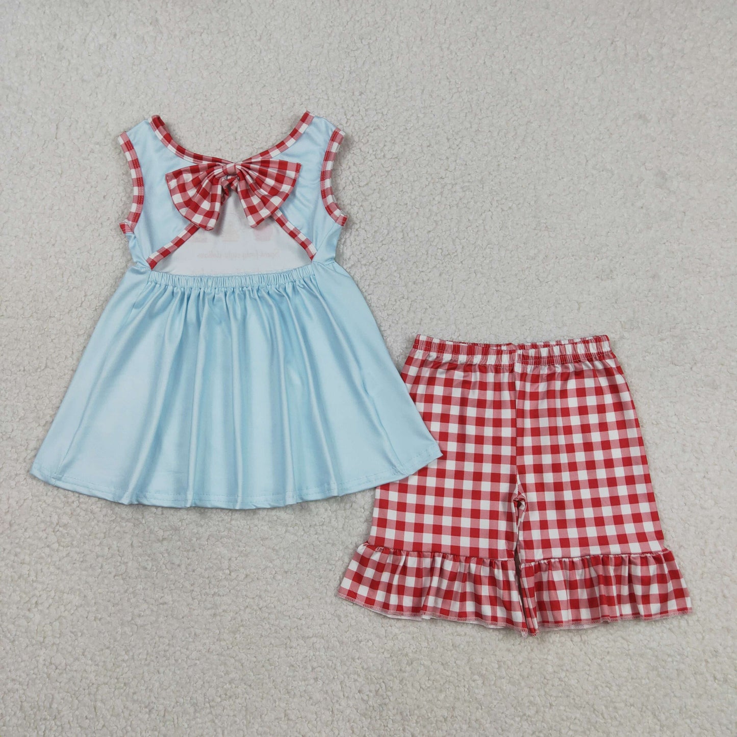 GSSO2544 apple girl summer outfit 202603 RTS