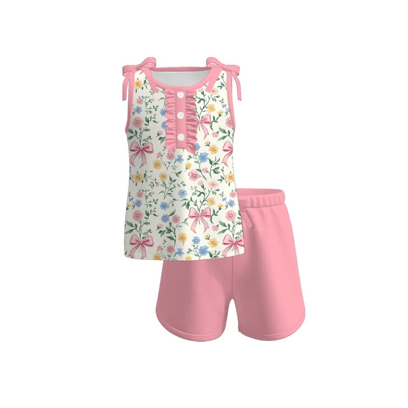 GSSO2600 Flowers girl summer outfit skirt 202504 preorder