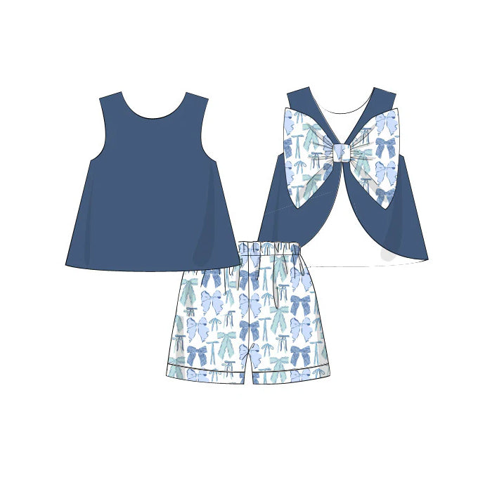 GSSO2632 preorder bow girl summer outfit 202505