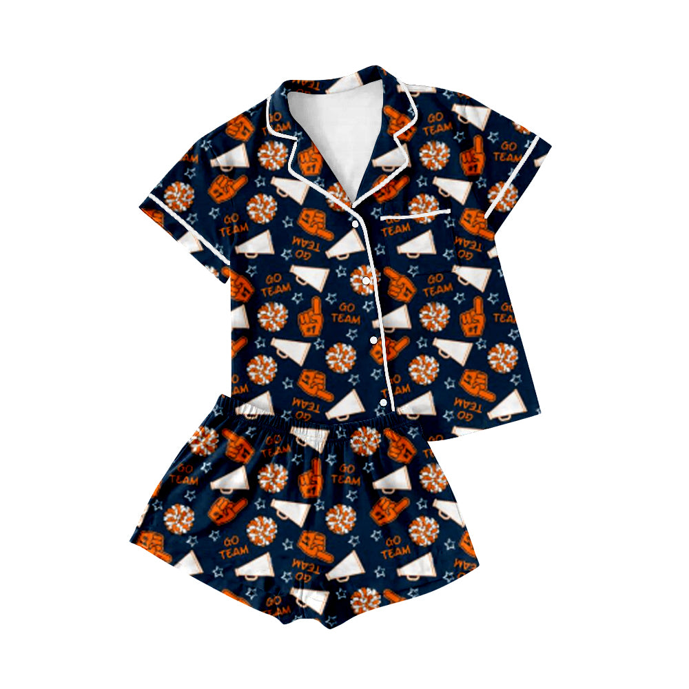 GSSO2677 cheer go team girl pajamas outfit 202506 preorder