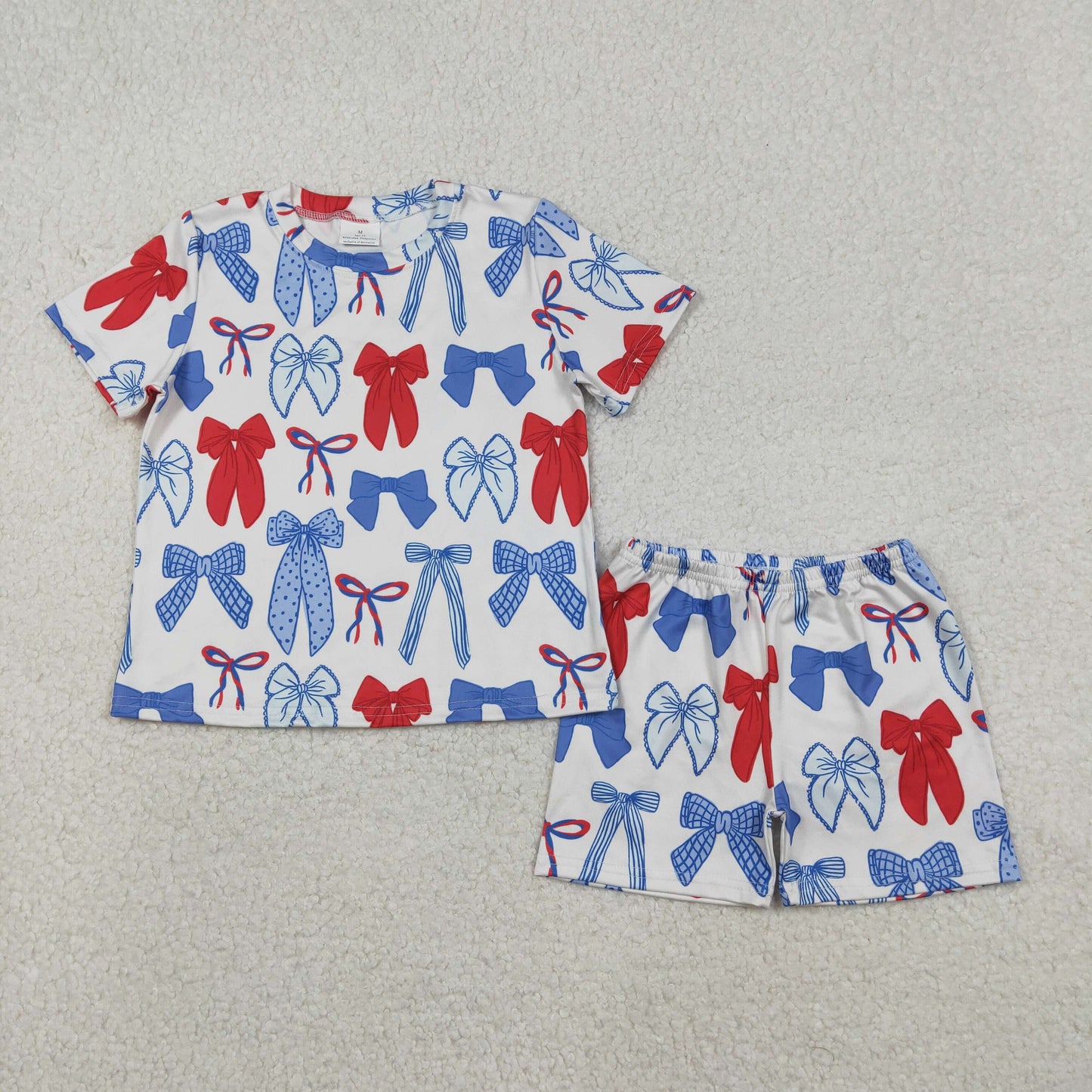 GSSO2772 bow western girl summer outfit 202512 RTS
