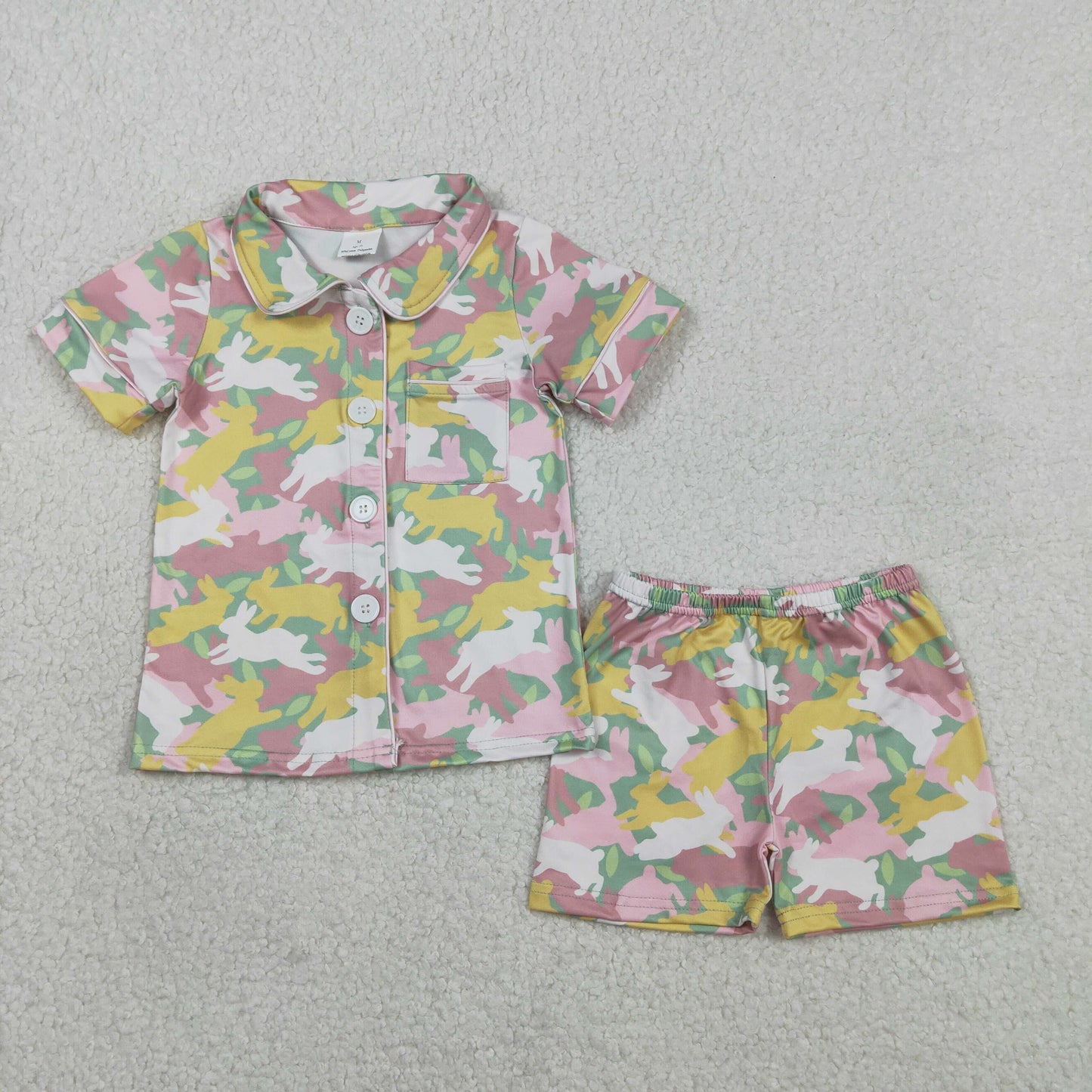 GSSO2996 Easter rabbit BOW girl outfit 202601 RTS