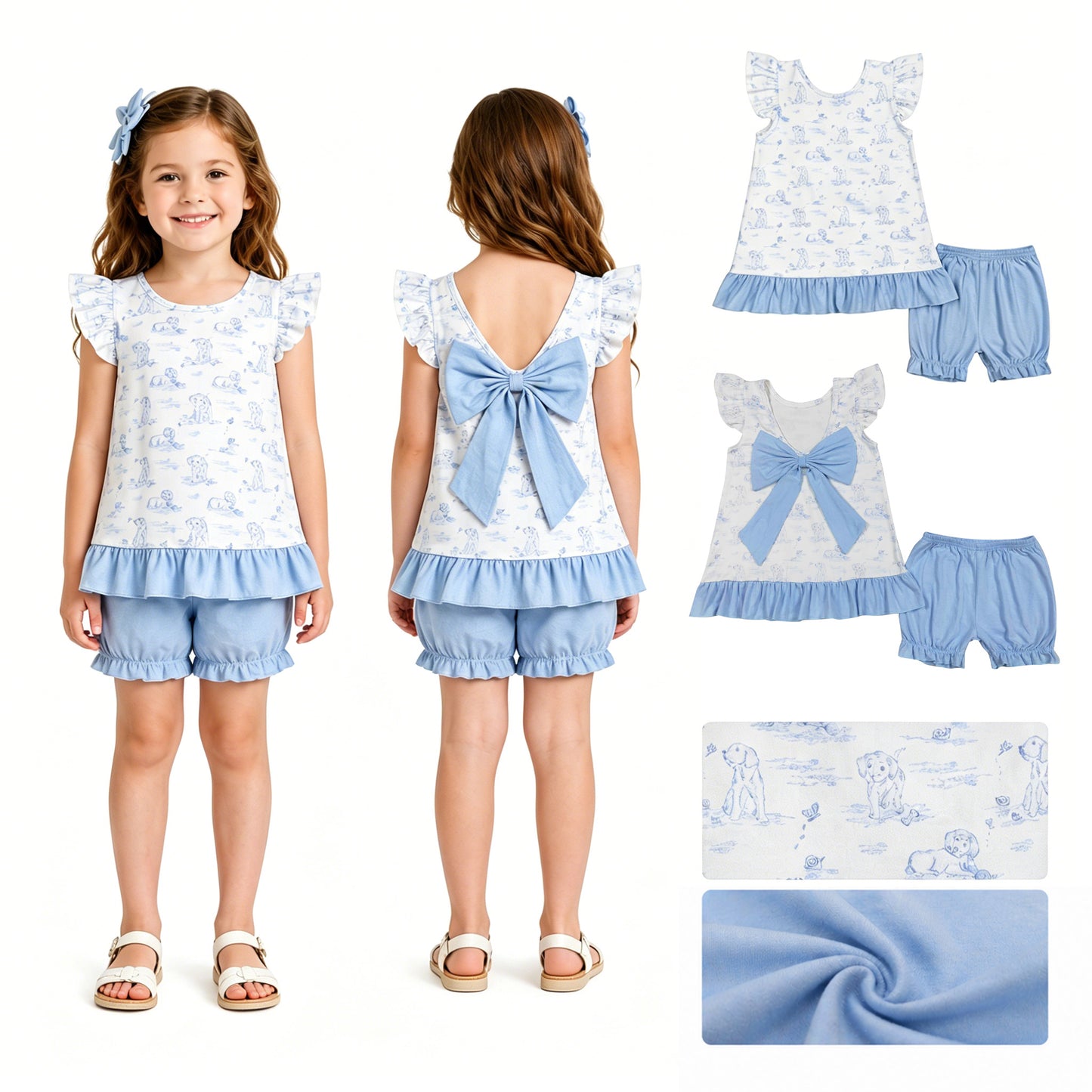 GSSO3061 DOG GIRL summer outfit 202604 RTS