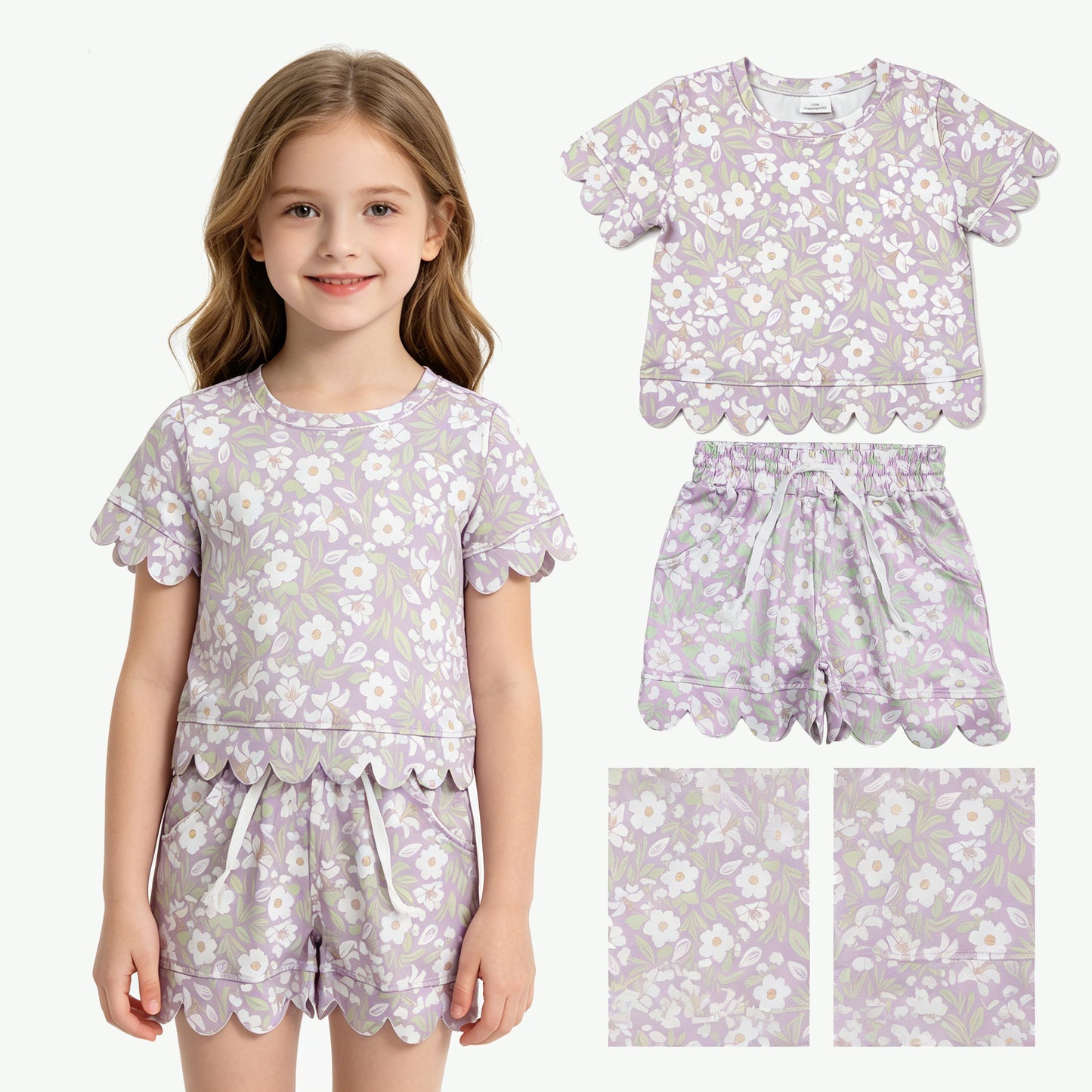 GSSO3265 flower GIRL summer outfit 202605 RTS