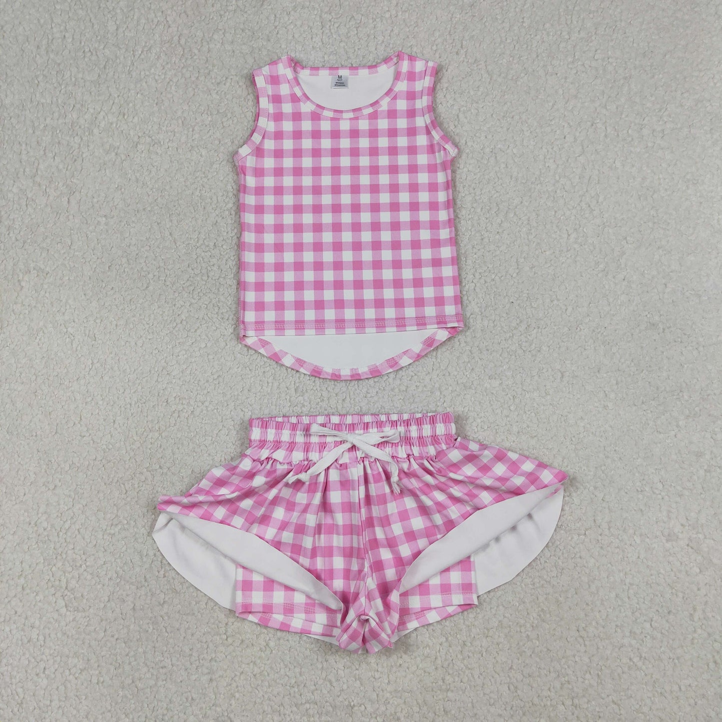 GSSO3478 skort westen short sleeves skirt girl dress OUTFIT 202604 RTS