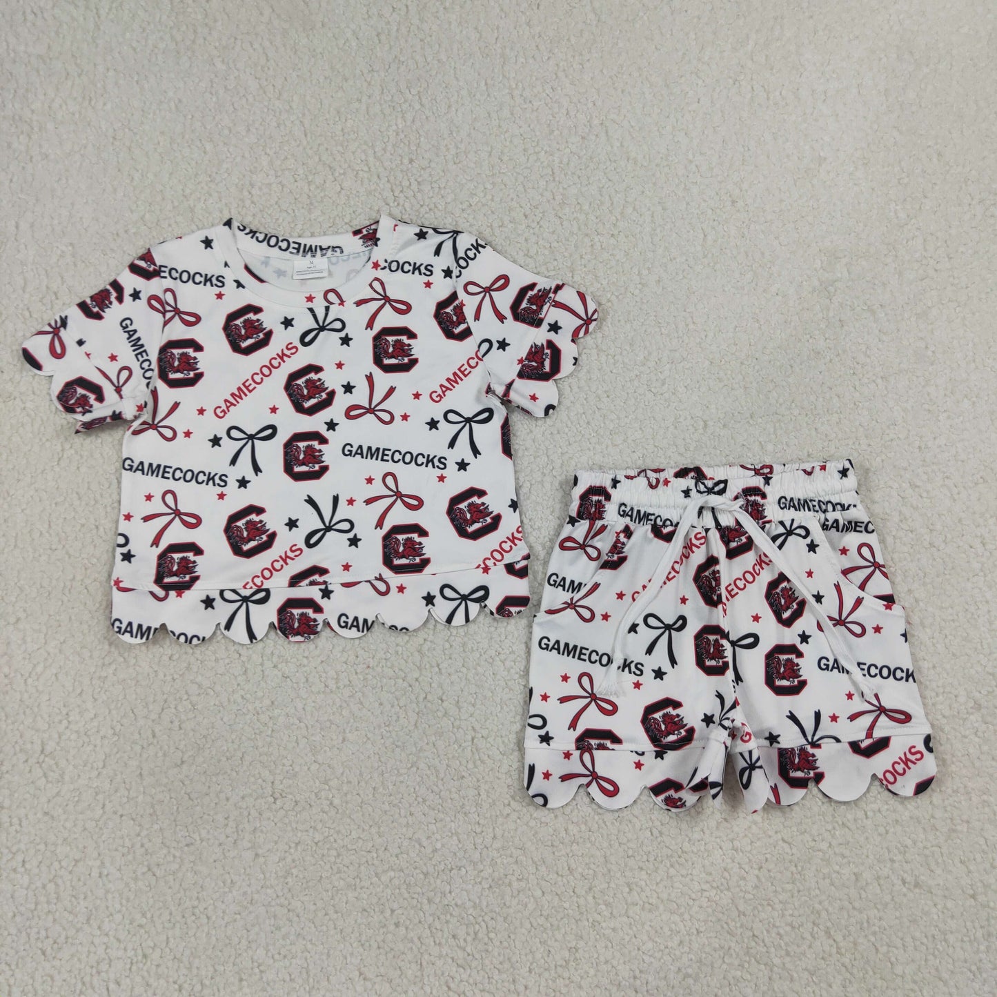 GSSO3641 Scallop team gamecocks GIRL summer outfit 202607 RTS