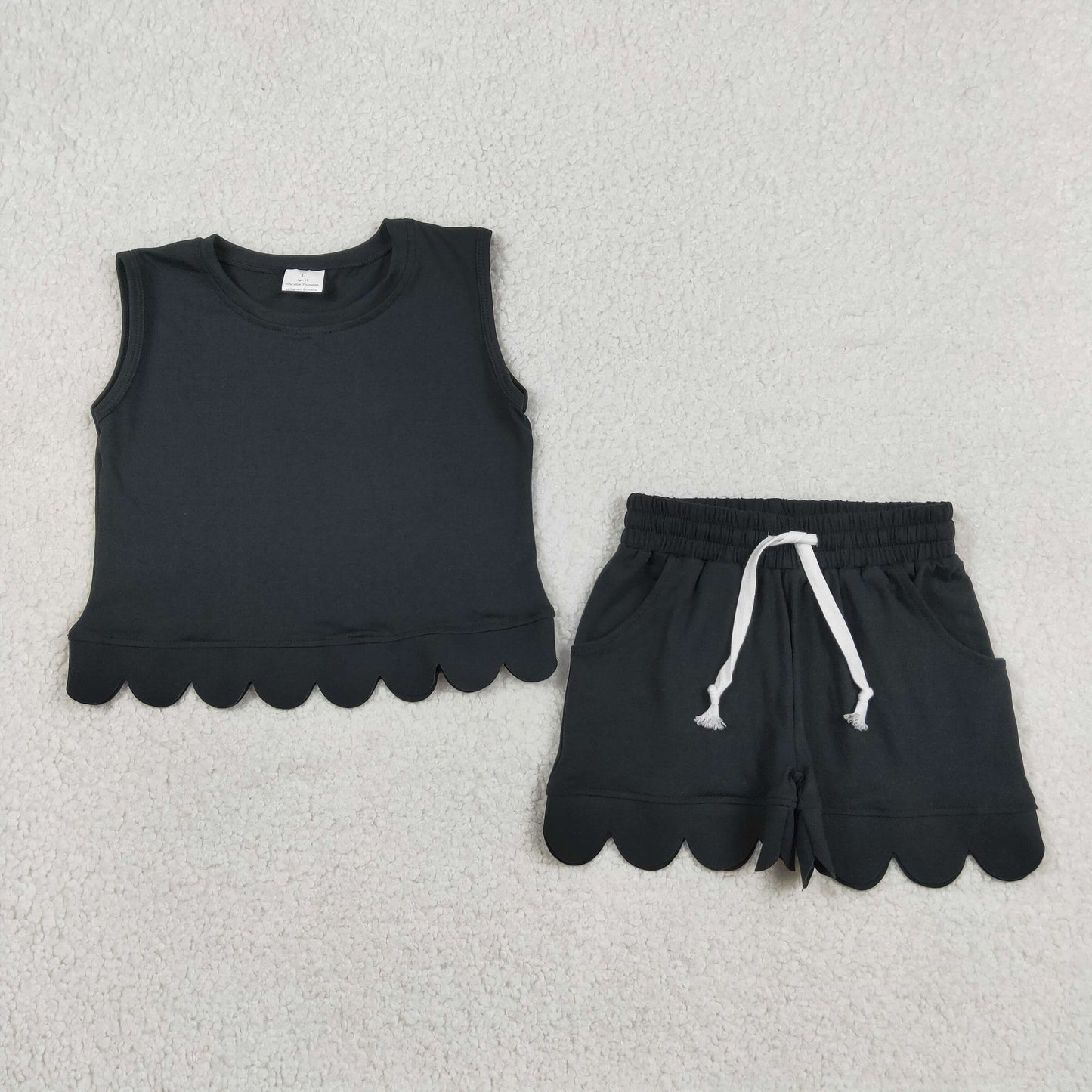 GSSO3733 Scallop red girl outfit skirt 202605 RTS