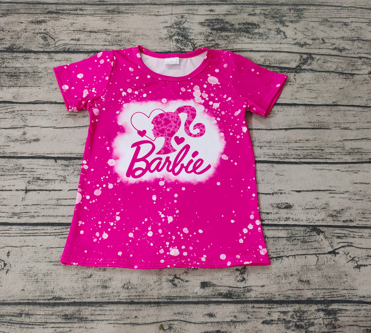 GT0293 western top tee barbie girl t-shirt RTS 20230920