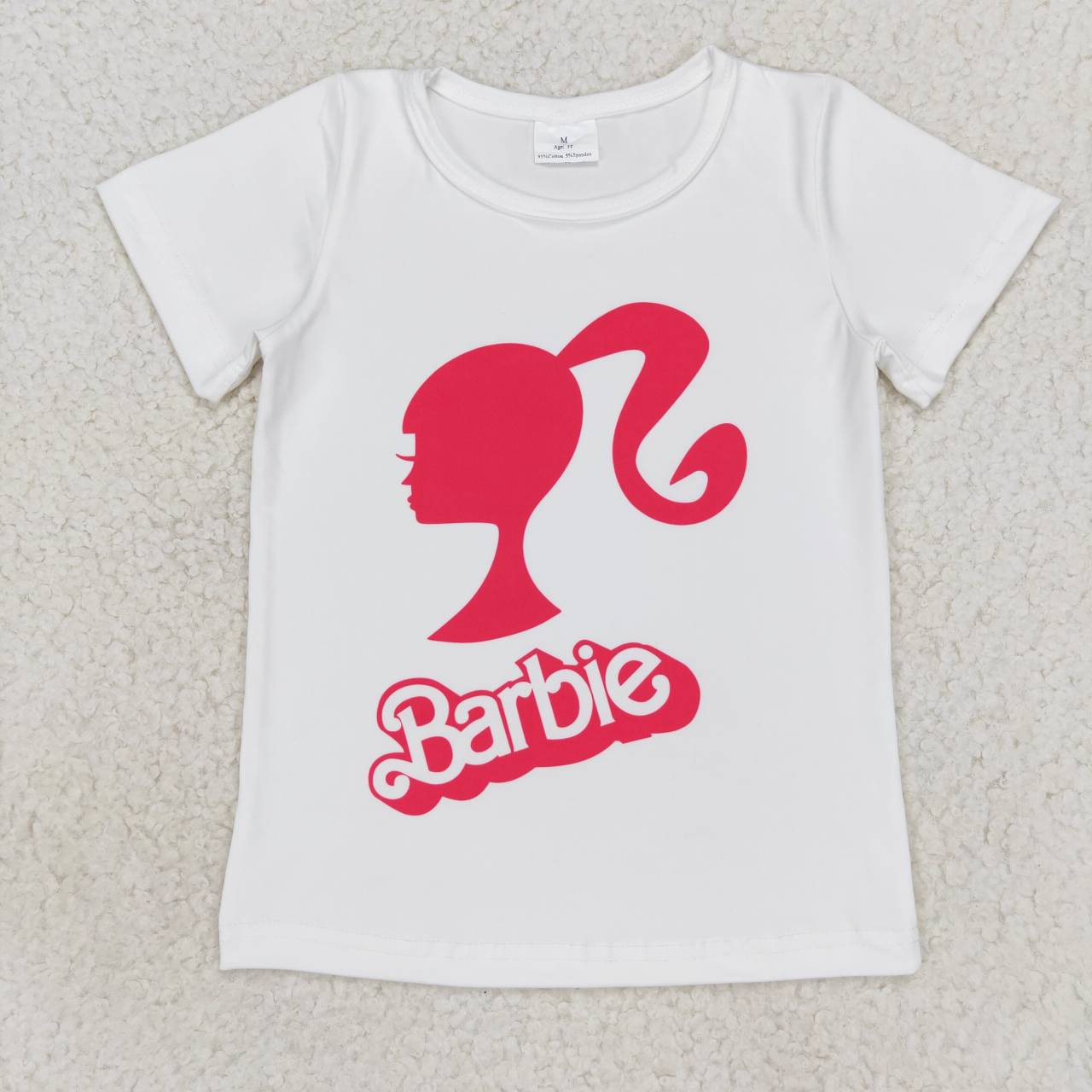 GT0344 barbie top tee girl t-shirt RTS 20231010