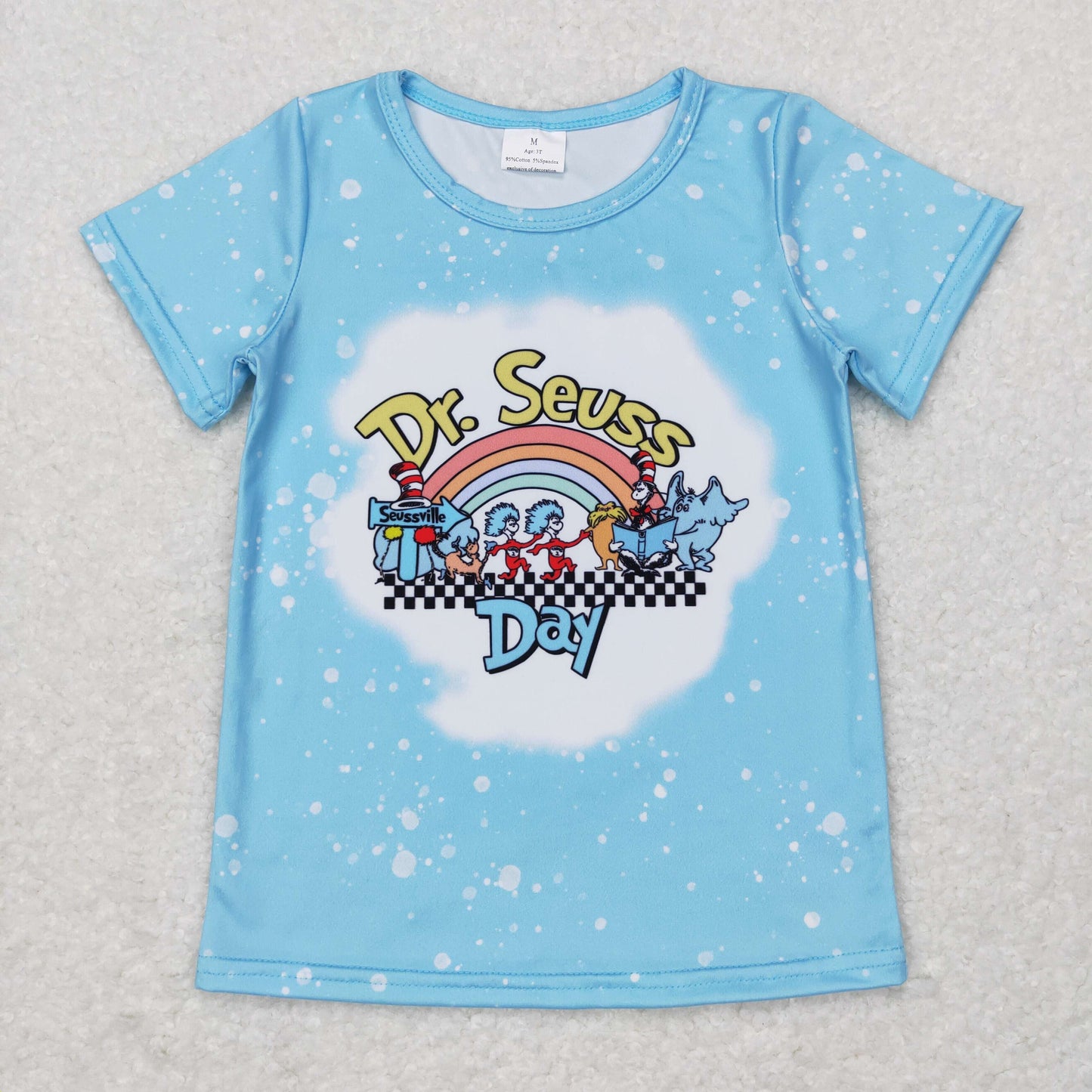 GT0365 doc day hat cartoon top tee girl boy t-shirt RTS 20231101