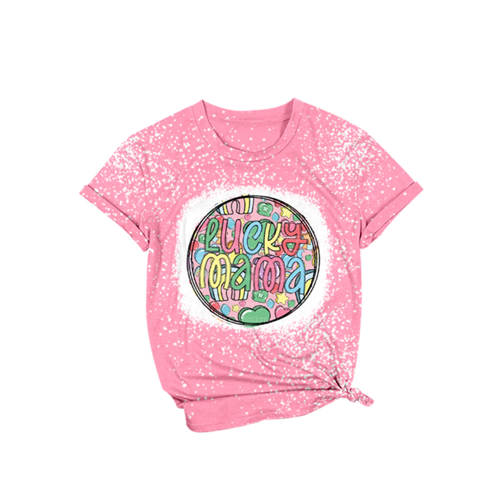 GT0378成人 lucky MAMA girl adult fires mama top mama & kids RTS 20231121