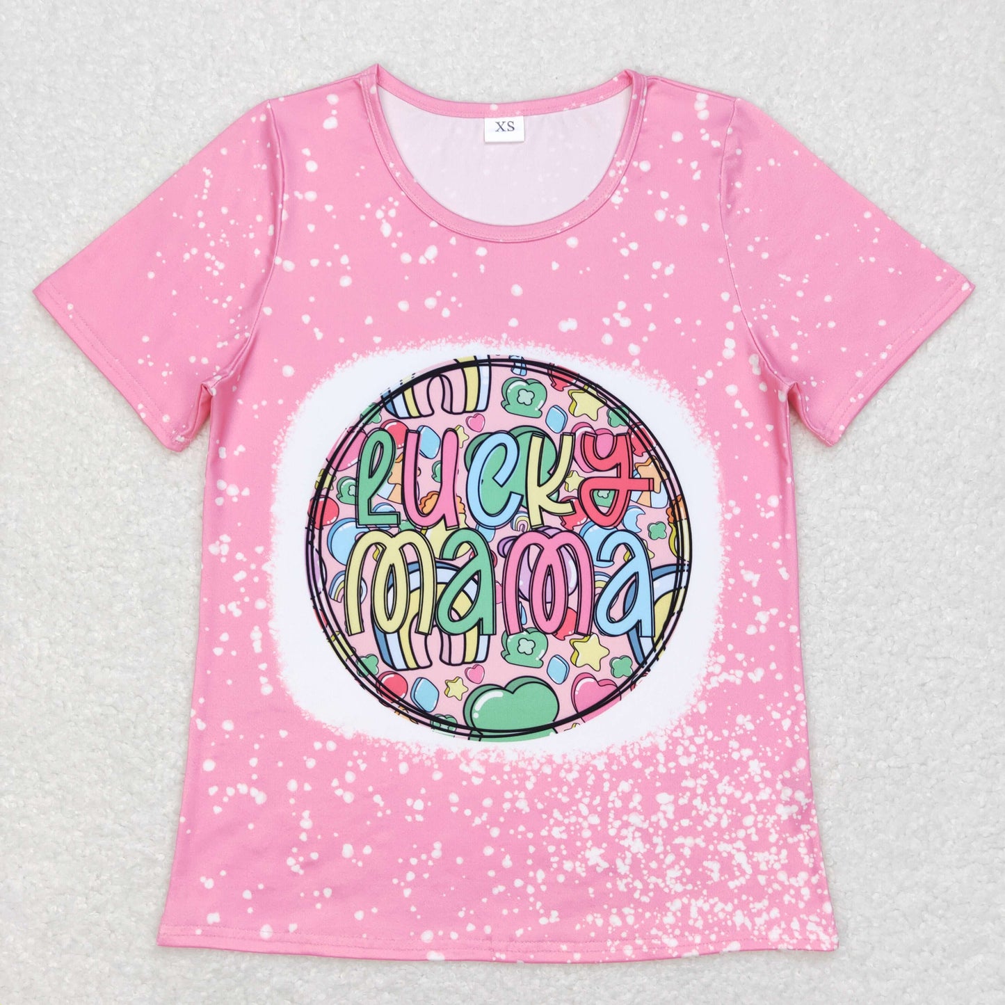 GT0378成人 lucky MAMA girl adult fires mama top mama & kids RTS 20231121