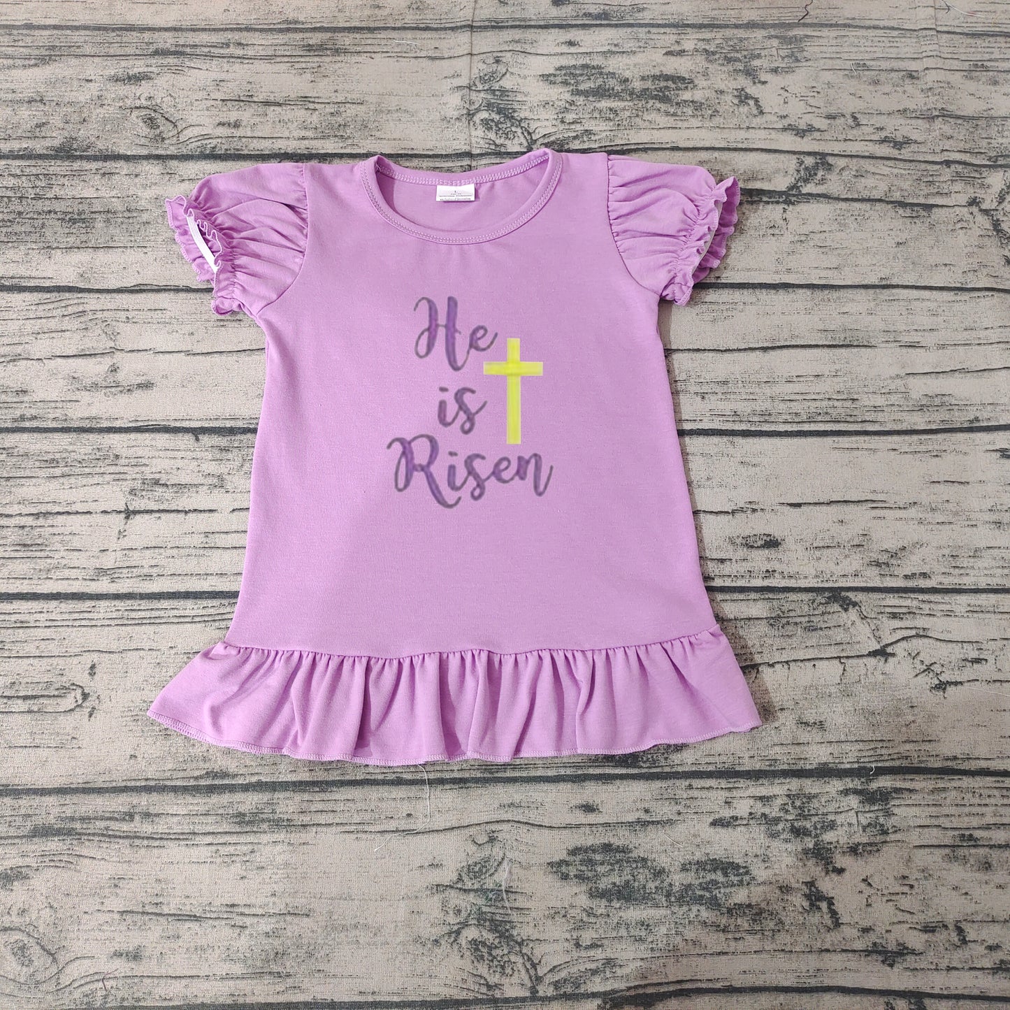 GT0392 bunny Easter egg top tee girl t-shirt RTS 20231121
