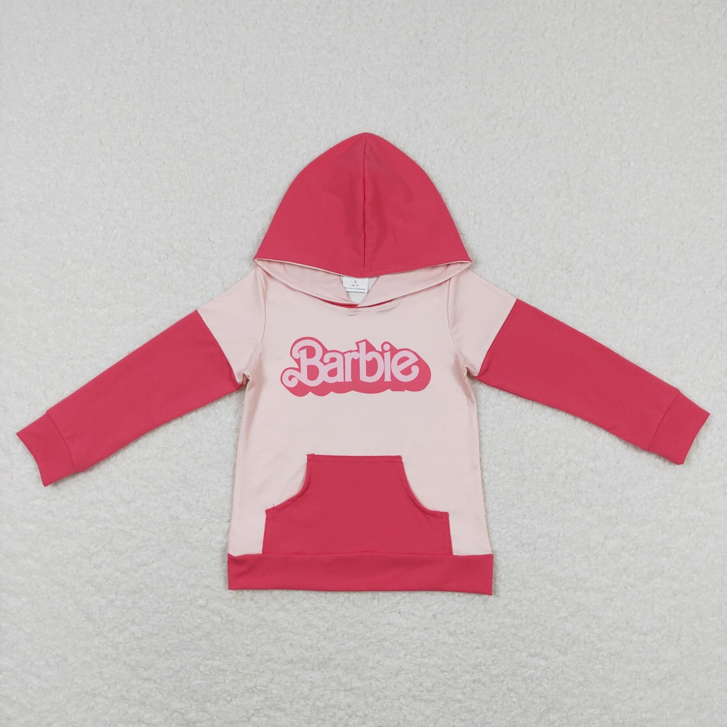 GT0400 barbie long sleeve hoodie girl pullover togirlp 20231204 RTS