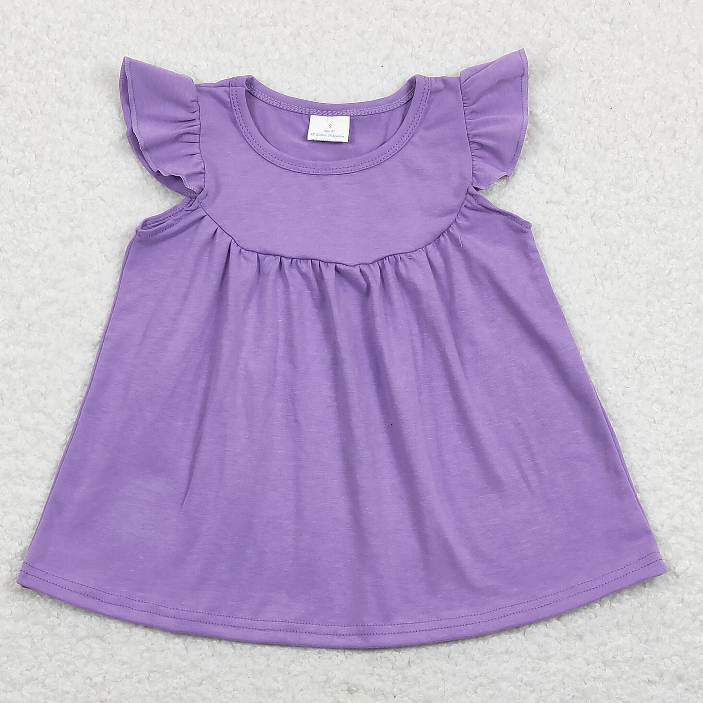 GT0461 solid purple top cotton 202401 RTS