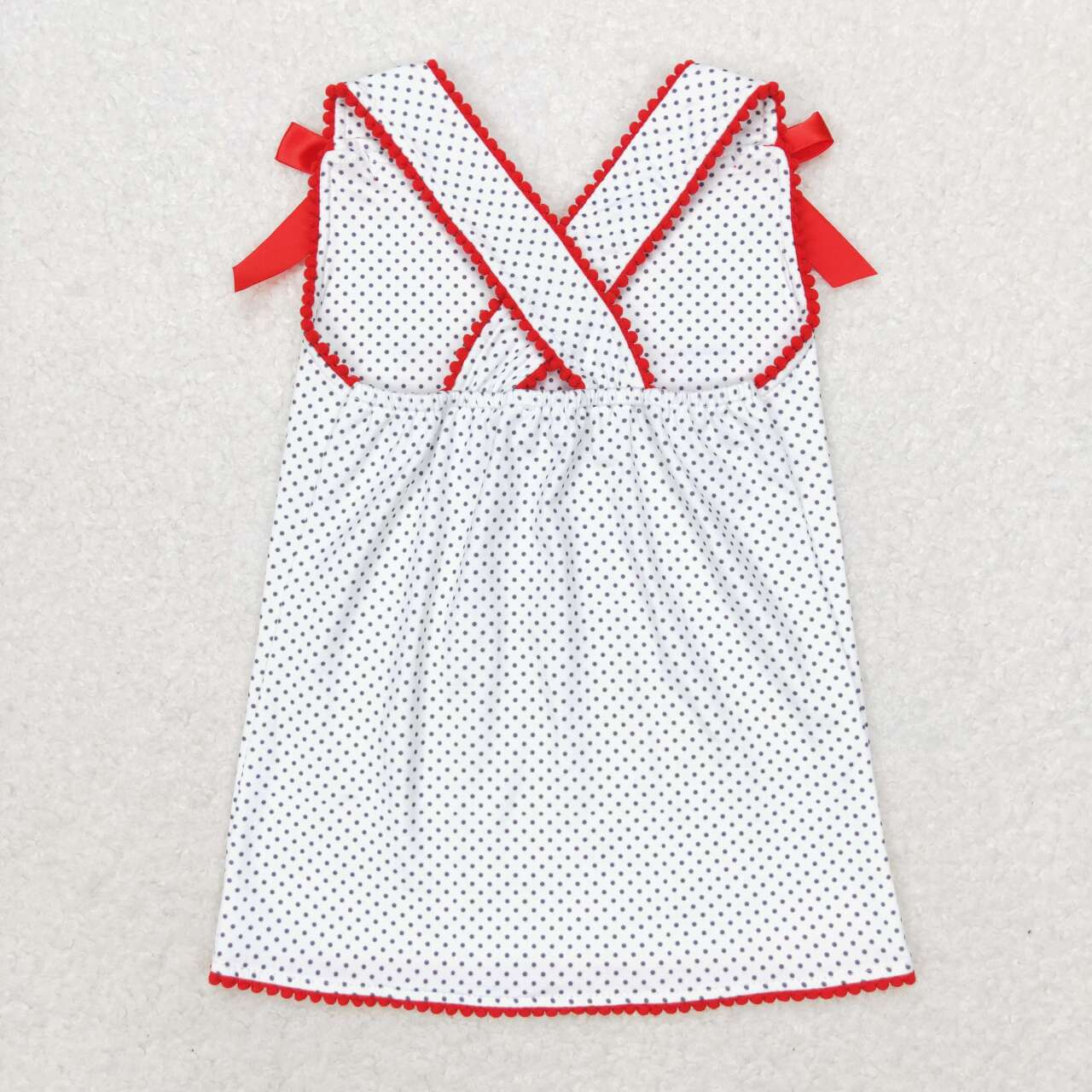 GT0599 July 4th dress girl top tee t-shirt 202406 RTS