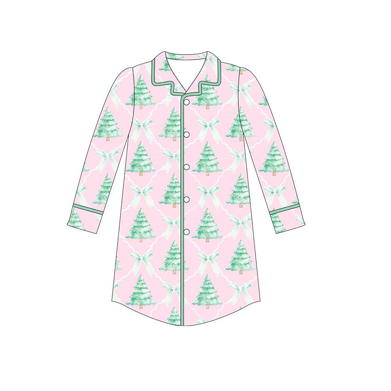 GT0616 adult Christmas tree long sleeve top 202405 RTS sibling
