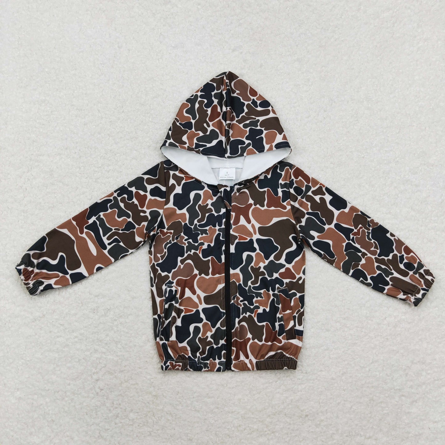GT0635 camo western girl hoodie shirt top 202407 RTS