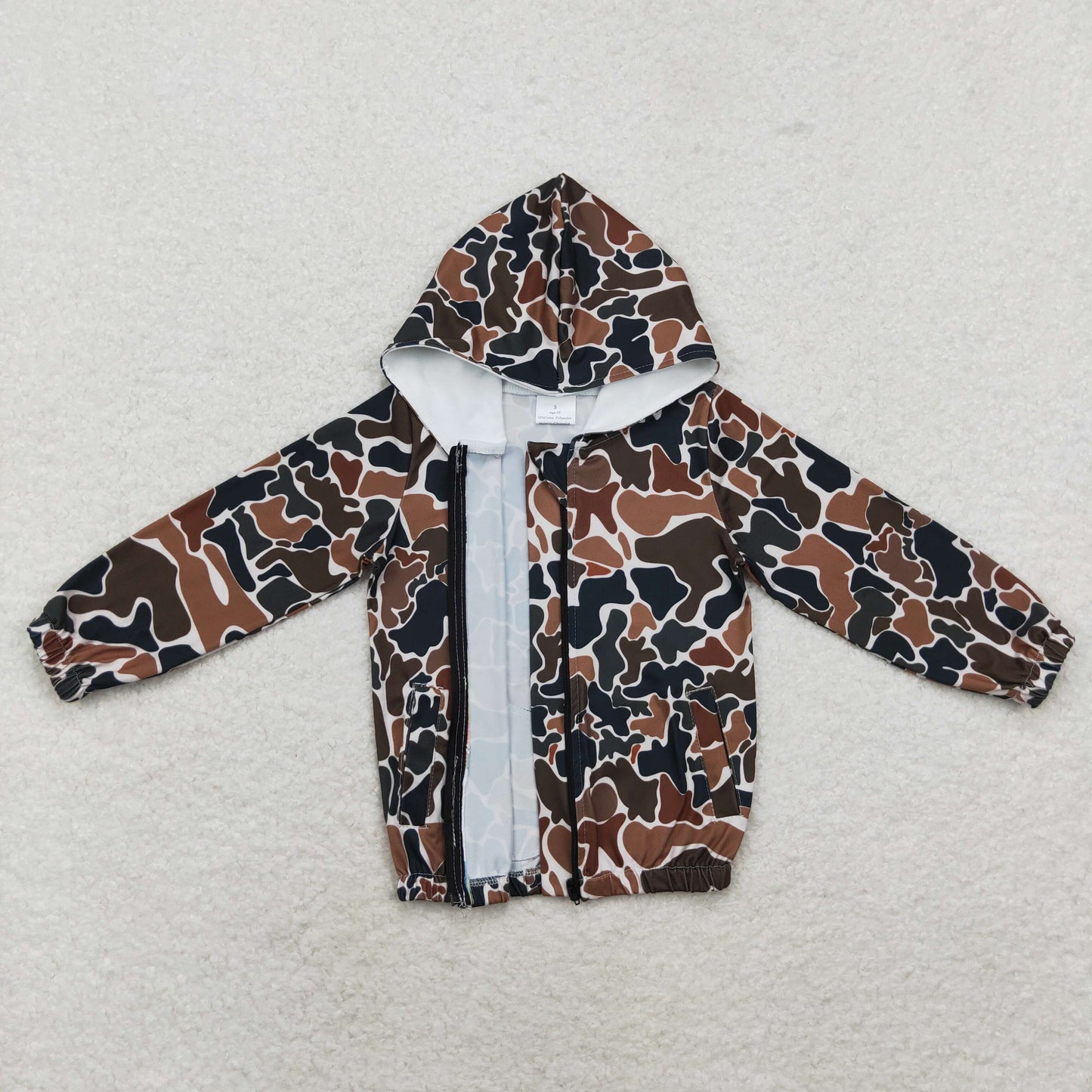 GT0635 camo western girl hoodie shirt top 202407 RTS