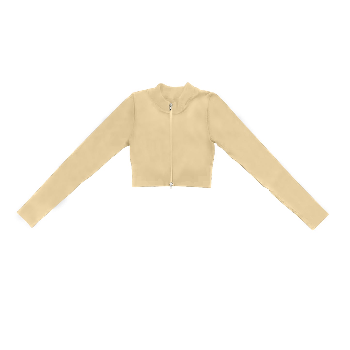 GT0819 yoga western yellow zipper long sleeve girl top 202410 preorder(