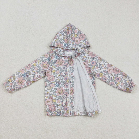 GT0914 flowers girl top coat pullover  202502 RTS