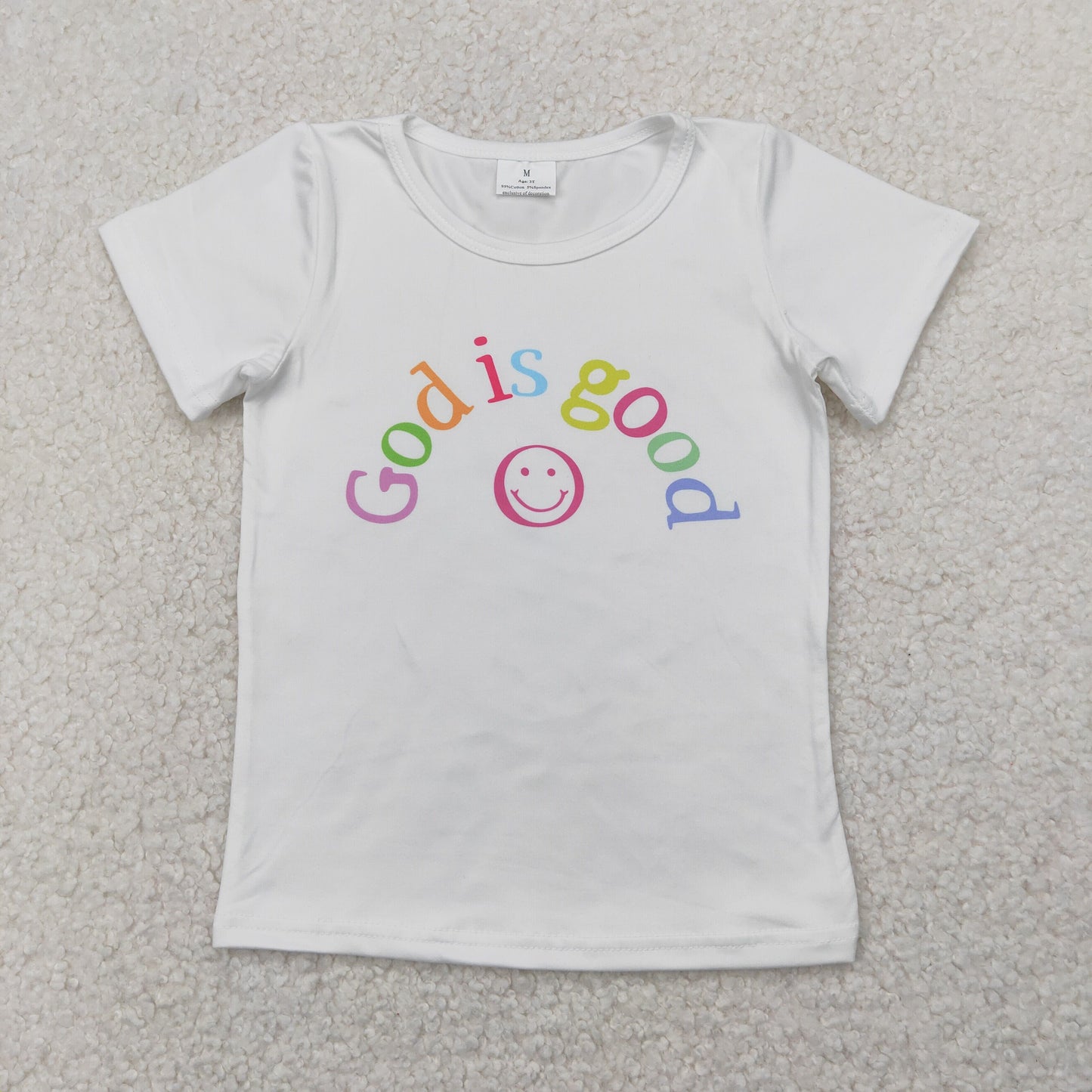 GT0958 GOD IS GOOD top kids girl 202504 RTS