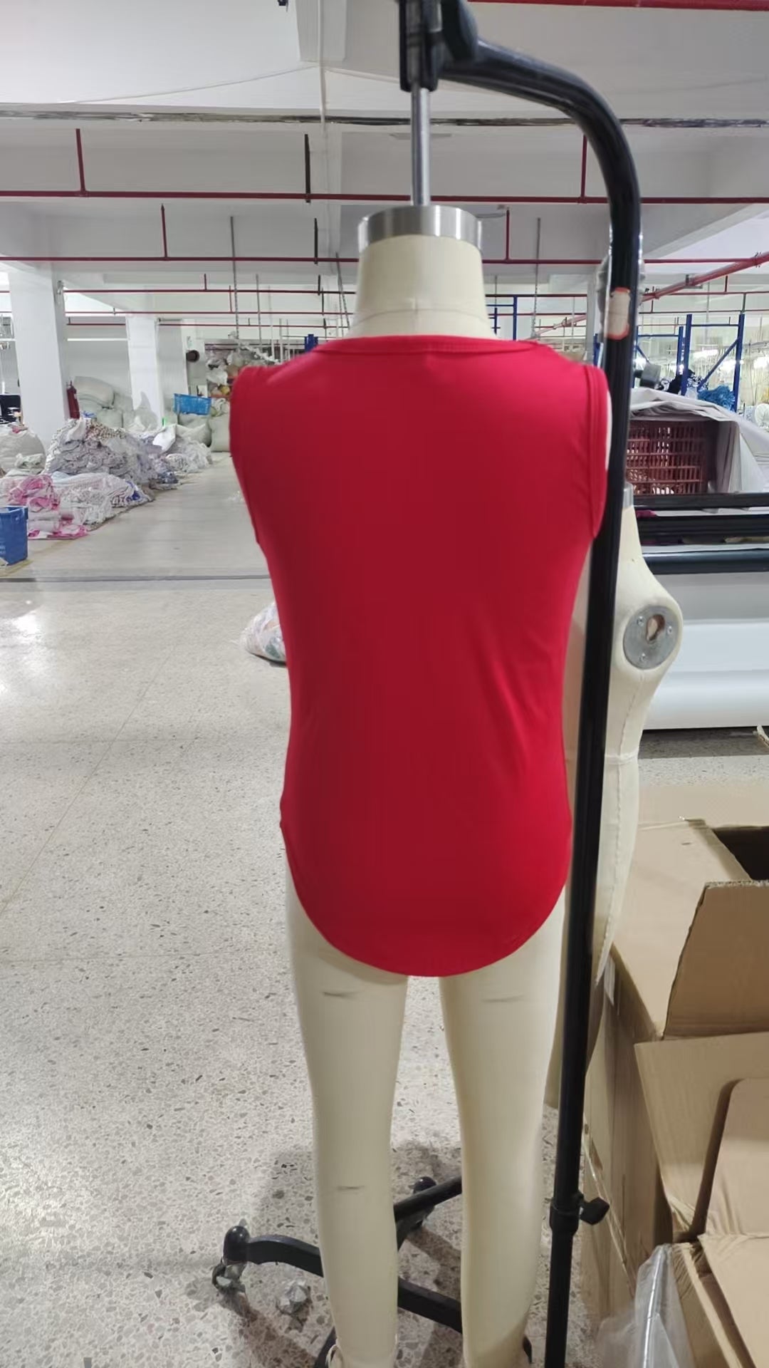 GT0981 yoga vest solid color girl top 202505 RTS