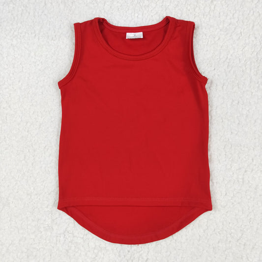 GT0981 yoga vest solid color girl top 202505 RTS