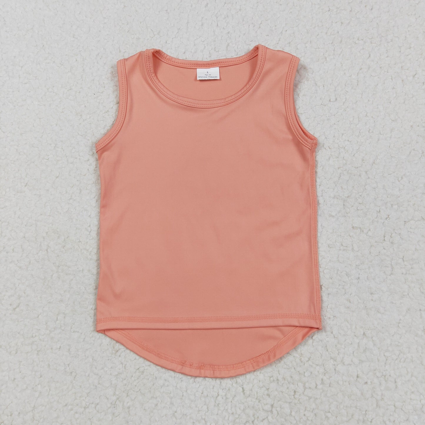 GT0984 yoga vest solid color girl top 202505 RTS