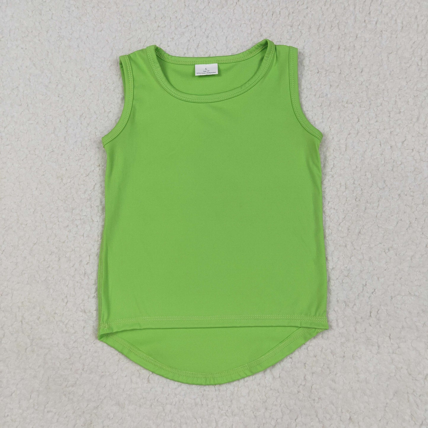 GT0985 yoga vest solid color girl top 202505 RTS