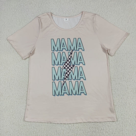 GT1019  adult women mama top t-shirt  202507 RTS