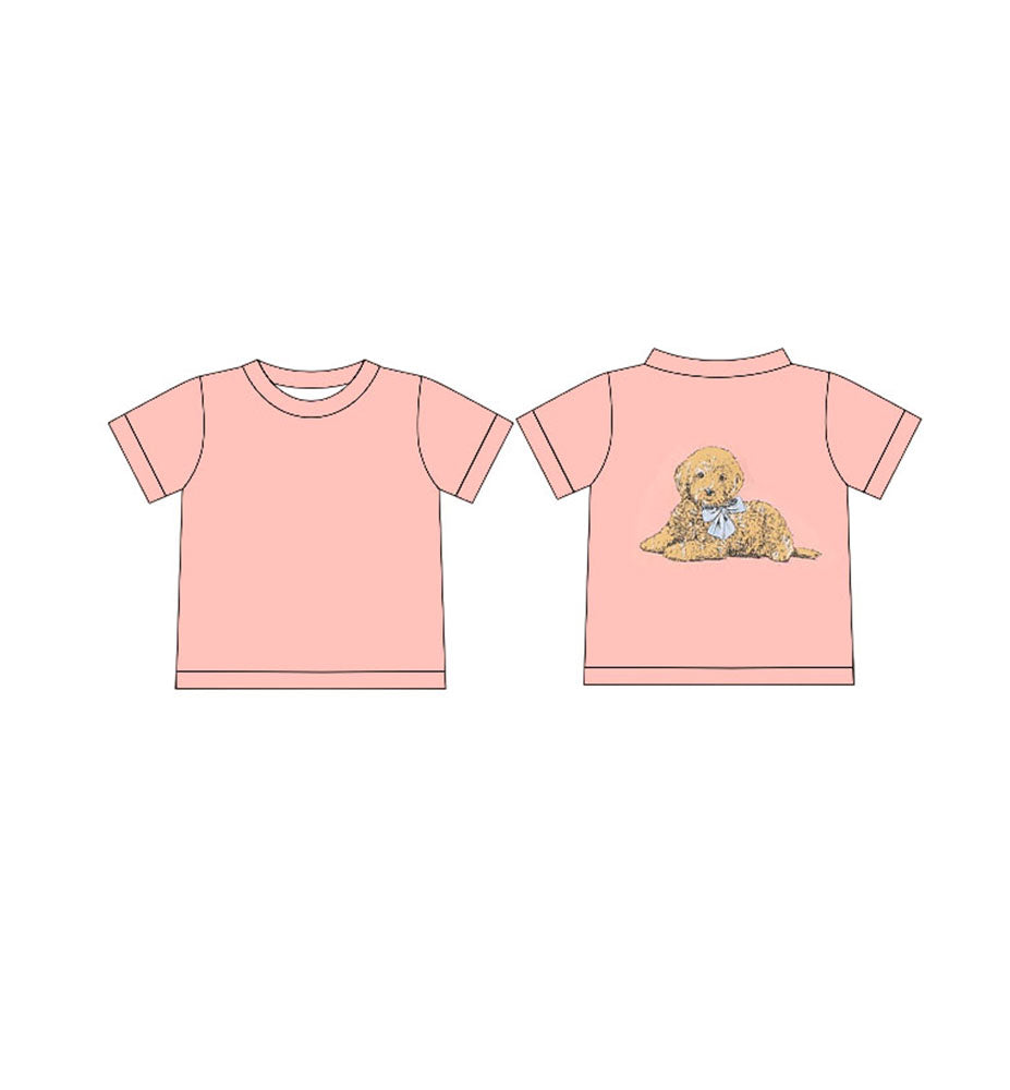 GT1020 dog top kids girl 202504 preorder