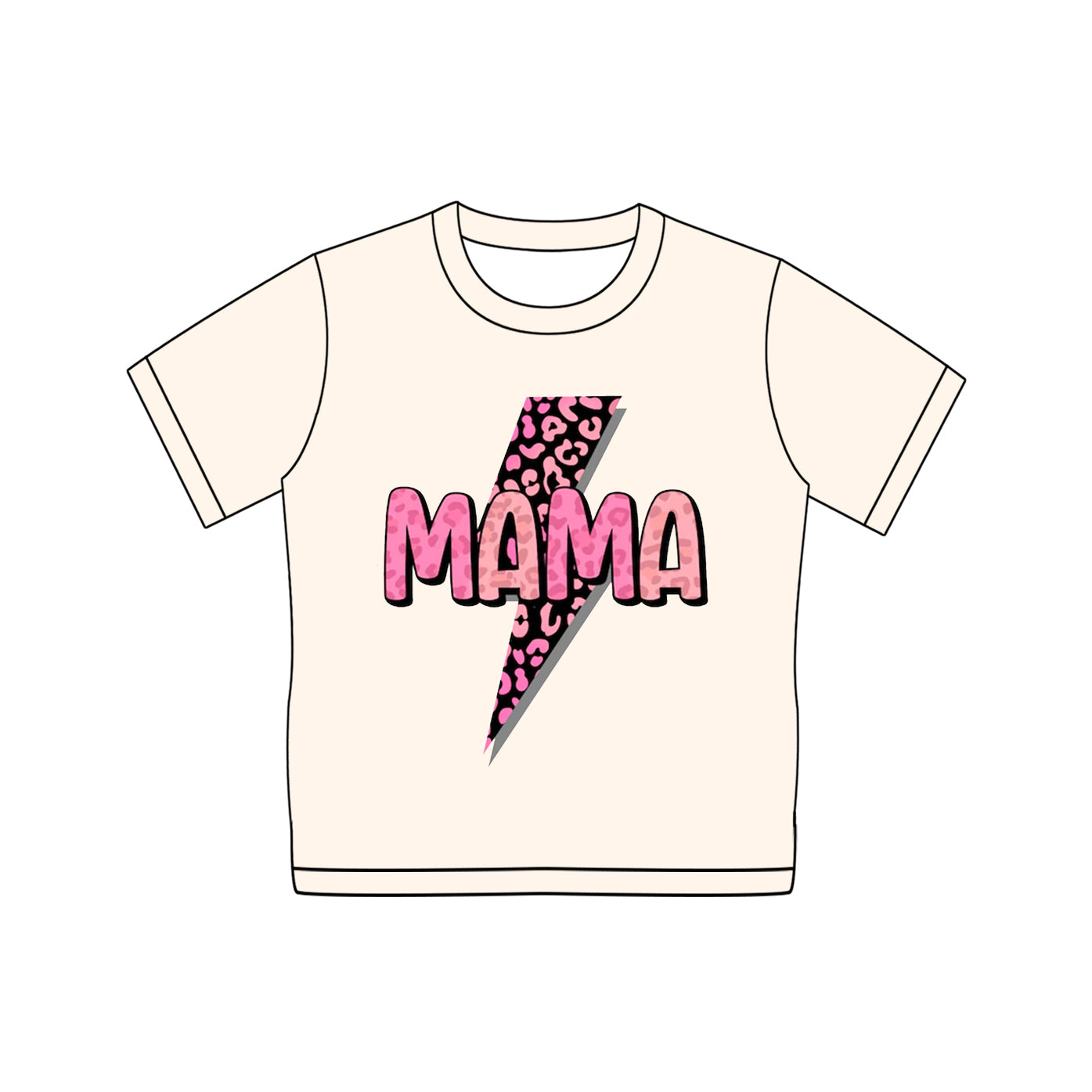 GT1022 adult women mama top t-shirt 202504 preorder