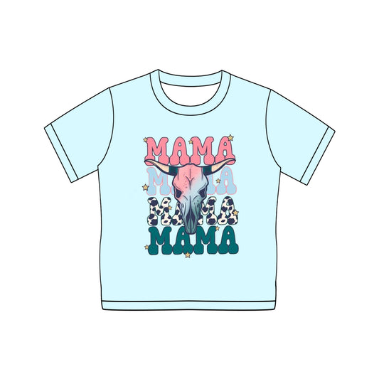 GT1023  adult women mama top t-shirt  202504 preorder