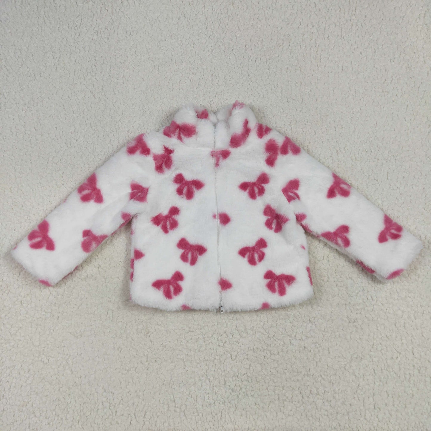 GT1048-2xs-3xl plush style stand-up collar cow print soft comfortable winter coat 202505 Free shipping order $100+ certain items RTS